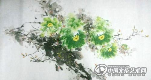 画家郝淑琳花鸟作品