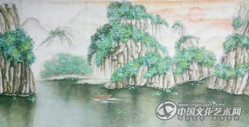 画家郝淑琳山水作品