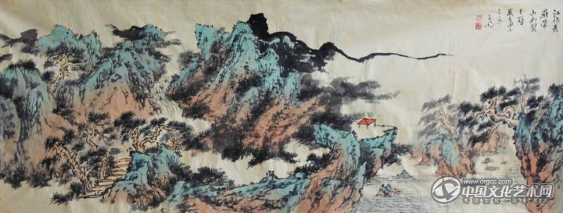 青绿山水