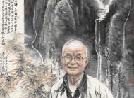 李乃宙《一代宗师-李可染》178×96cm 2010年