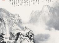 欧豪年《欧阳公醉翁亭》141×75cm 2014年