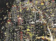 王秋童《香江揽胜》179×96cm 2012年