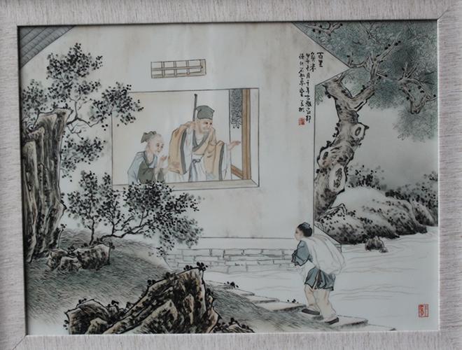 瓷画----二十四孝3