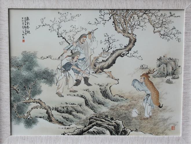 瓷画----二十四孝10