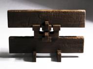 《榫卯结构·拱》傅中望-70cm×120cm×50cm-木-1989年