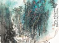 《茅舍静坐》叶瑞琨-66X44cm-2014年