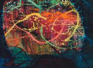 智慧-新加坡艺术家何和应-120x120cm-布面丙烯-2007年