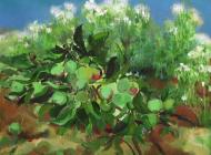 青沙果-钟蜀珩-65x80cm-布面油画-2006年
