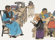 春润京华——马海方古都风情人物画8