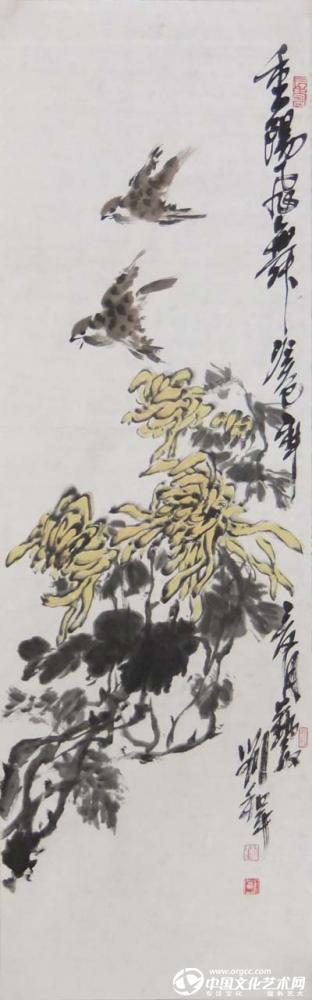 刘和平写意花鸟705