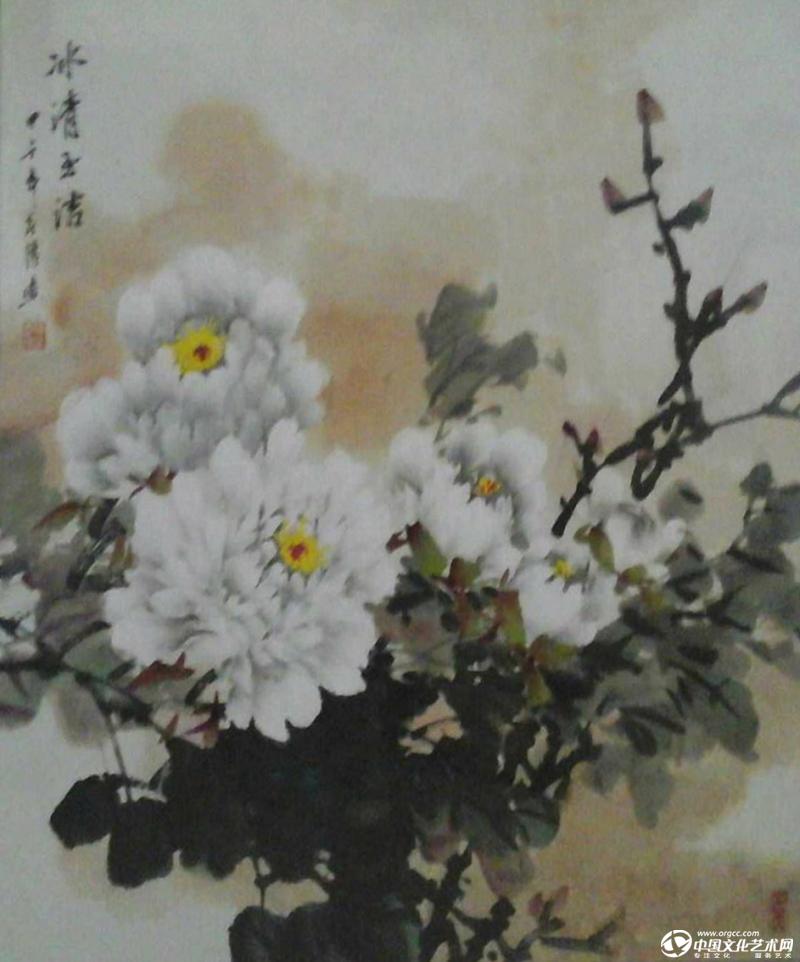 陈春阳《牡丹》