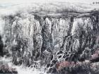 画家杜晓春山水作品《太行秋声》