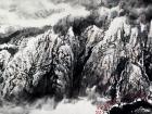 画家杜晓春山水作品《山虽无形气更雄》
