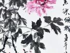 画家杜晓春花鸟作品《含香骨素欲倾城》