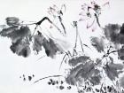 画家杜晓春花鸟作品《香风摇荡》