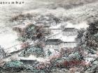 画家杜晓春山水作品《平泉朝游》