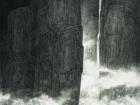 刘龙耀 紫气东来 纸本238X160CM，2011年