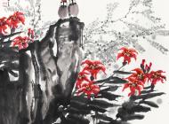 张国亮作品《花鸟》