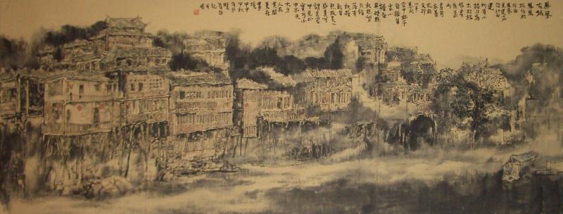 杜晓春山水作品