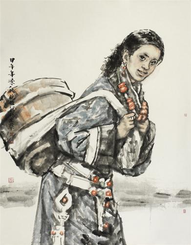 背水少女