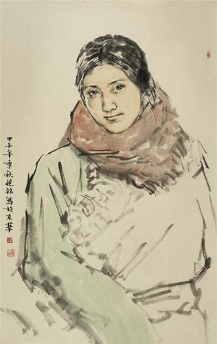 红围巾臧女