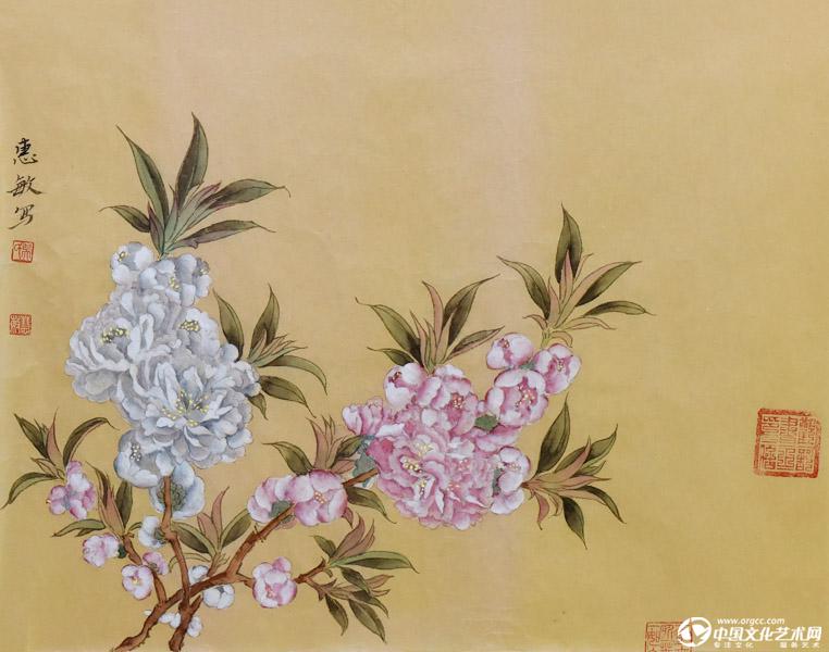 画家吴惠敏花鸟作品