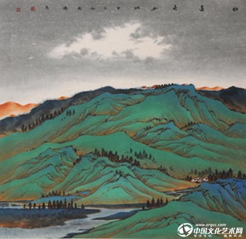 刘龙耀山水小品系列4