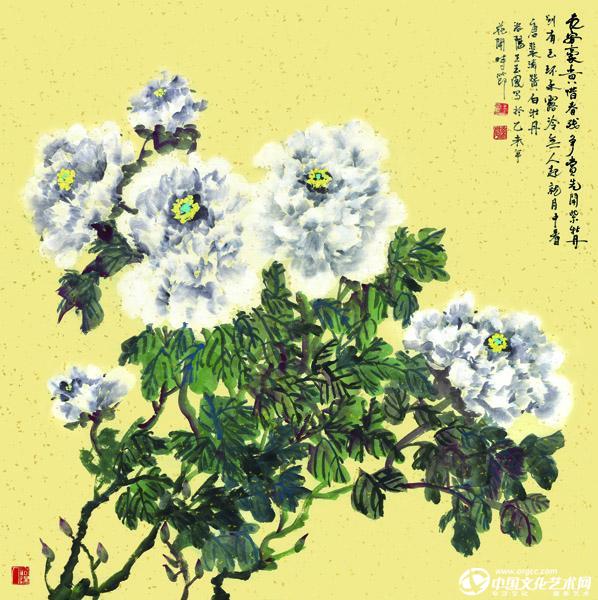 国画家王玉凤花鸟作品