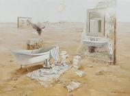 张庆慧-这么近，那么远-20 -布面油画-120cm×80cm -2013