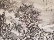 李以良 雪径深深68X68cm
