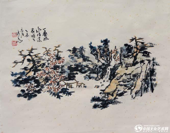 一番流水满溪春