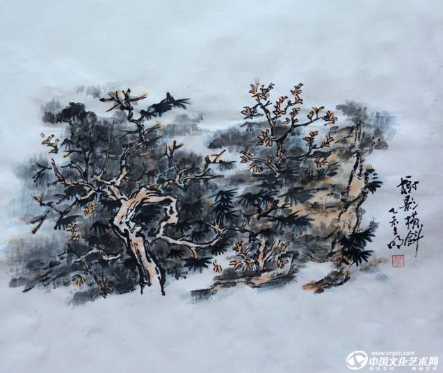 树影横斜