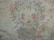 崔大勇 纸本《失甸园03》尺寸90cm x90cm 2015年