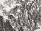 《意笔泼写黄山魂》