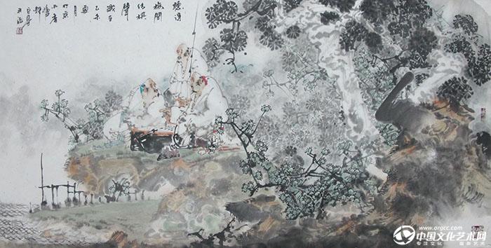 听得梅间传棋声 