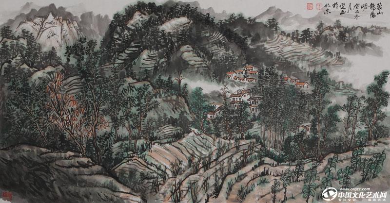 《蒙山龙凤峪》