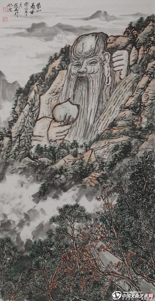《蒙山寿星》
