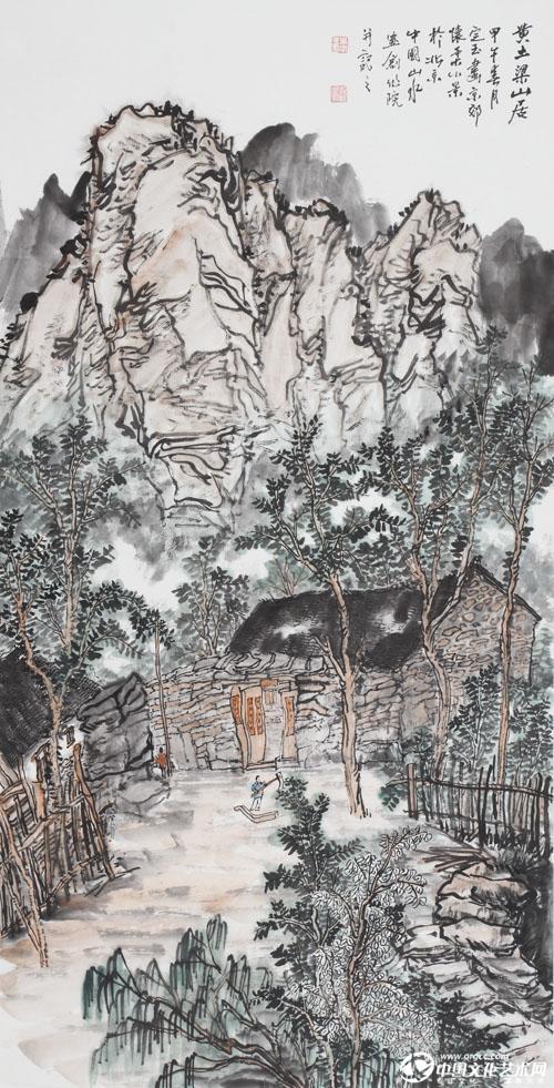 《黄土梁山居》