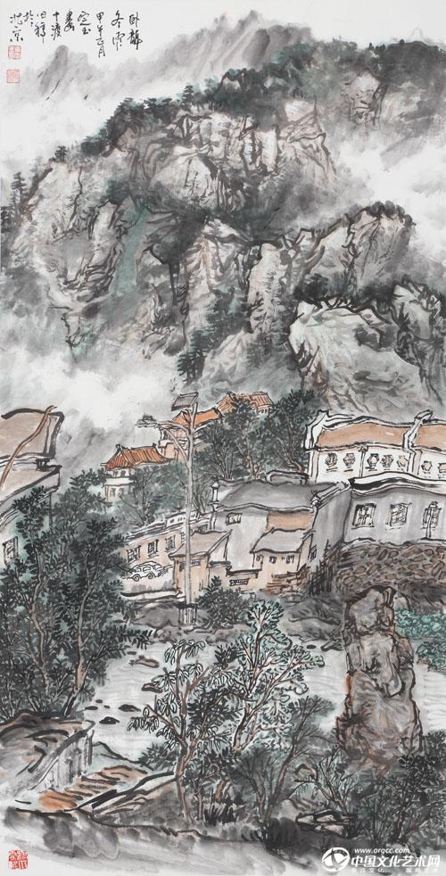 《卧龙冬雨》