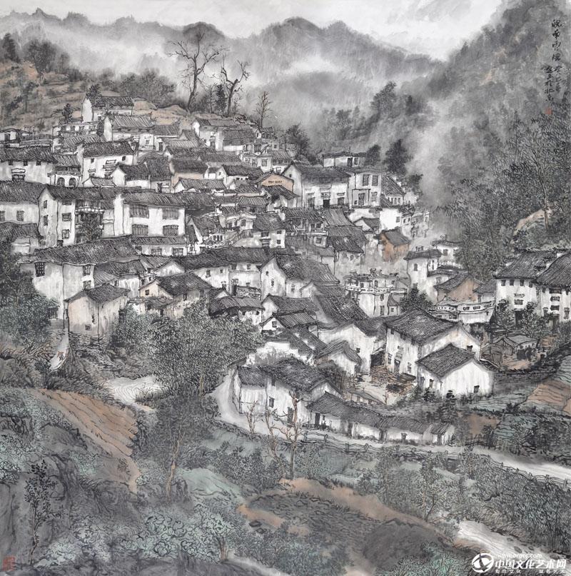 《皖南雨烟》