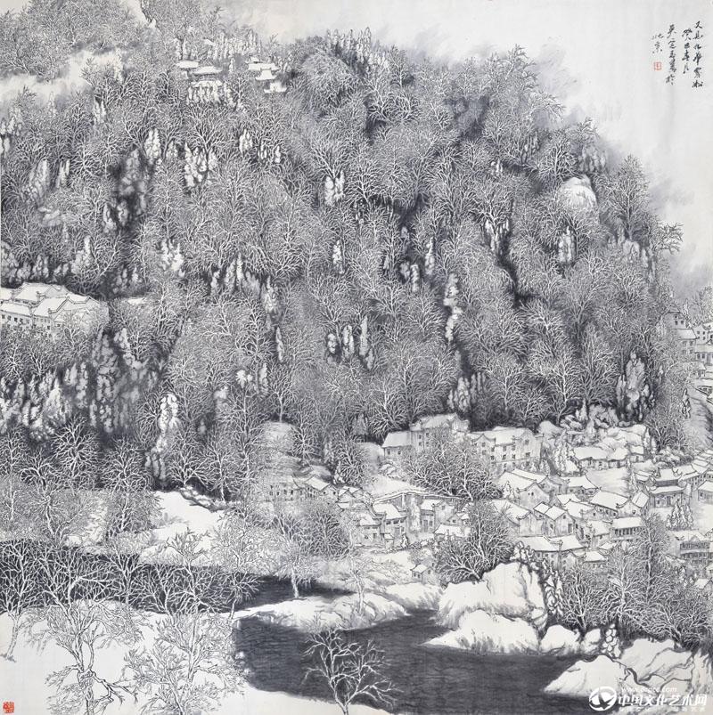 《又见九华雾凇》