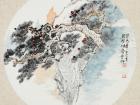 3、山水小品 35cmx35cm 纸本 2013年作