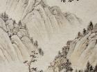 魏剑峰仿古山水画皴法 （11）  矾头皴法