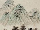 魏剑峰仿古山水画皴法 （14）  荷叶皴法