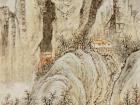 （17）魏剑峰绘《灵峰古寺》图