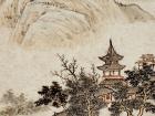 （13）魏剑峰绘《万县盘石》图