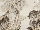 魏剑峰绘诗情画意之005李白-早发白帝城