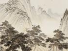 魏剑峰绘诗情画意之015唐-孟浩然-宿业师山房期丁大不至