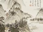 魏剑峰绘诗情画意之017唐-孟浩然-夜归鹿门山歌