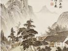 魏剑峰绘诗情画意之023唐-白居易-池畔